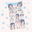 [GP25] NEW Ghost Peach 'Cotton Blue Peach' Sticker Sheet