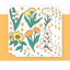 [MM22] Mong Mong Space Yellow Flowers Self-cut Sticker Pack