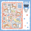 [DC103] Danchoo Secret Attic Sticker Pack (Pack/Singles) - Danchoo_DC103S3 - Paper Box Secret Base_korean_sticker_stationery