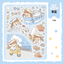 [DC127] Danchoo Jeju Travel Sticker Pack (Single/Pack) - Danchoo_DC127S3 - Udo_korean_sticker_stationery