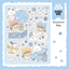 [DC128] Danchoo Weather Shop Sticker Pack (Single/Pack) - Danchoo_DC128S4 - Snowstorm_korean_sticker_stationery