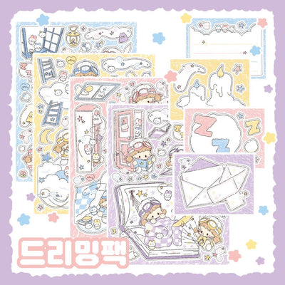 [DC130] Danchoo Dreaming Sticker Pack (Single/Pack) - Danchoo_DC130 - Pack_korean_sticker_stationery