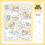 [DC130] Danchoo Dreaming Sticker Pack (Single/Pack) - Danchoo_DC130S3 - Collecting Starlight_korean_sticker_stationery