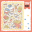[DC137] Danchoo Fluffy Potatoes Sticker Pack (Single/Pack) - Danchoo_DC137S1 - French Fries_korean_sticker_stationery