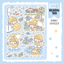 [DC140] Danchoo Summer Things ver.2 Sticker Pack (Single/Pack) - Danchoo_DC140S3 - Rainy Street_korean_sticker_stationery