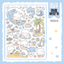[DC141] Danchoo Teddy's Summer Sticker Pack (Single/Pack) - Danchoo_DC141S1 - Beach_korean_sticker_stationery