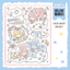 [DC146] Danchoo Angel's Melody Sticker Pack (Single/Pack) - Danchoo_DC146S1 - Goodnight Angel_korean_sticker_stationery