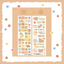 [DC153] Danchoo 'Squirrel' Sticker Pack (Single/Pack) - Danchoo_DC153S2 - Square Pieces_korean_sticker_stationery