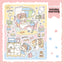 [DC164] Danchoo 'Cozy House' Sticker Pack (Single/Pack) - Danchoo_DC164S1 - Sunday Morning_korean_sticker_stationery