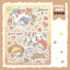 [DC170] Danchoo 'Sparkling Fall' Sticker Pack (Single/Pack) - Danchoo_DC170S3 - Acorn Forest_korean_sticker_stationery