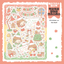 [DC171] Danchoo 'Merry Christmas' Sticker Pack (Single/Pack) - Danchoo_DC171S1 - Christmas on the Desk_korean_sticker_stationery