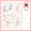 [DC172] Danchoo 'Happy Winter' Sticker Pack (Single/Pack) - Danchoo_DC172S3 - Snowflake Bubble_korean_sticker_stationery