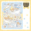 [DC178] Danchoo 'Paper Folding' Sticker Pack (Single/Pack) - Danchoo_DC178S2 - Paper Boat_korean_sticker_stationery
