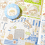 [DC184] NEW Danchoo 'Patchwork ver.2' Sticker Pack (Single/Pack) - Danchoo_DC184S5 - Memo Sticker_korean_sticker_stationery