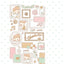 [DC185] NEW Danchoo 'Patchwork Stamps ver.2' Sticker Pack - Danchoo__korean_sticker_stationery