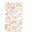 [DC185] NEW Danchoo 'Patchwork Stamps ver.2' Sticker Pack - Danchoo__korean_sticker_stationery
