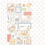 [DC185] NEW Danchoo 'Patchwork Stamps ver.2' Sticker Pack - Danchoo__korean_sticker_stationery