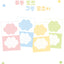 [DC198] NEW Danchoo 'Two Tone Dotted Background ver.2' Memo Sticker Set - Danchoo__korean_sticker_stationery