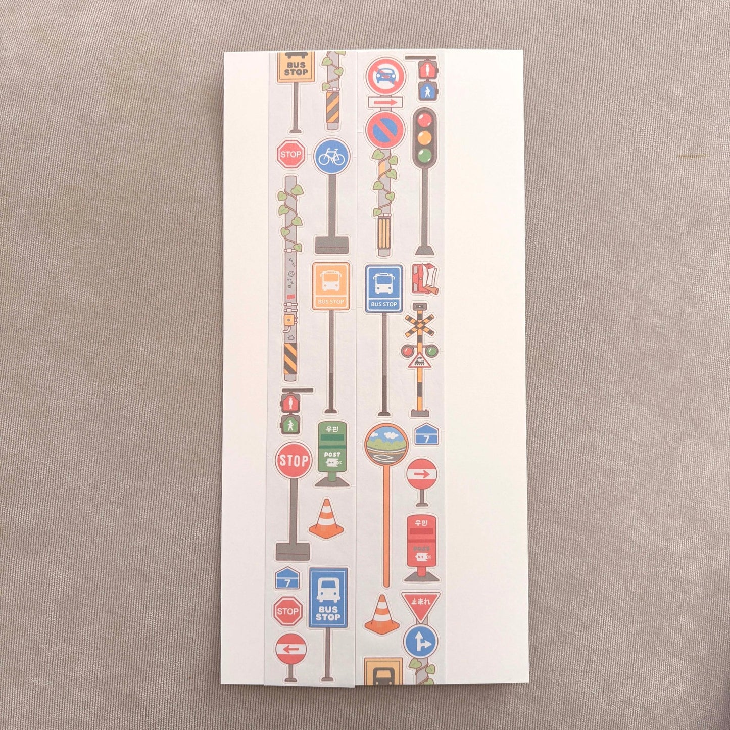 [DC205] NEW Danchoo 'Signs' Kisscut Masking Tape -Danchoo__korean_sticker_stationery