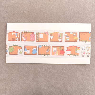[DC206] NEW Danchoo 'Bulletin Board' Kisscut Masking Tape -Danchoo__korean_sticker_stationery
