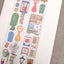 [DC207] NEW Danchoo 'Street Objects' Kisscut Masking Tape -Danchoo__korean_sticker_stationery
