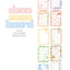 [DC209] NEW Danchoo 'Deco Memo Board' Kisscut Masking Tape -Danchoo__korean_sticker_stationery