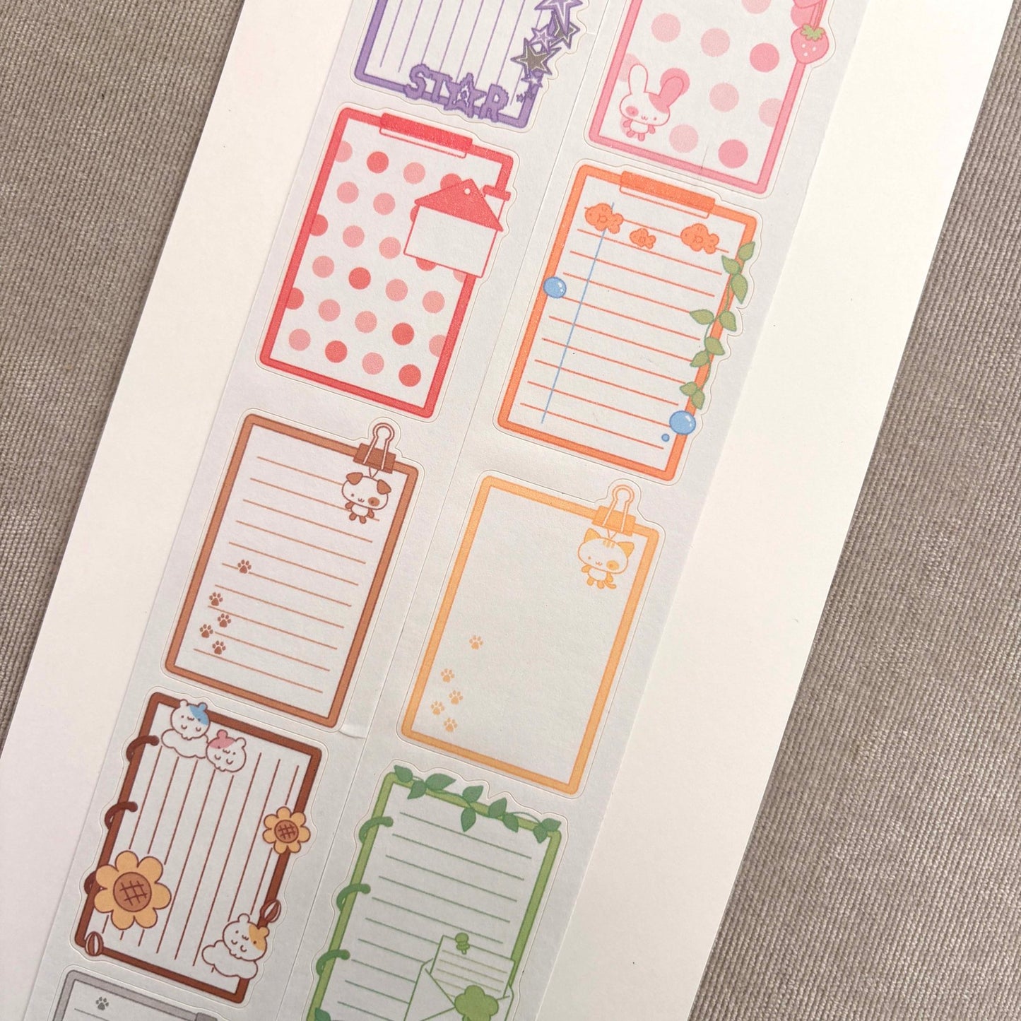 [DC209] NEW Danchoo 'Deco Memo Board' Kisscut Masking Tape -Danchoo__korean_sticker_stationery