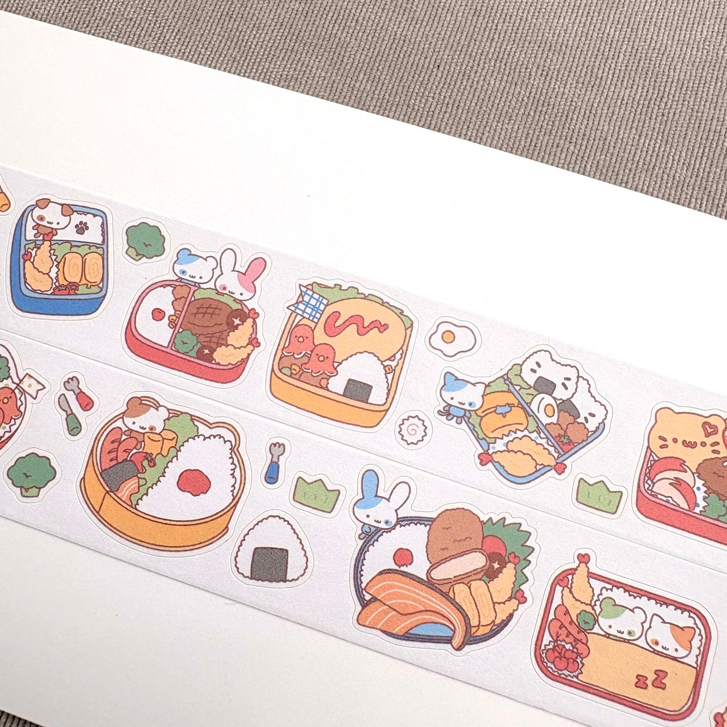 [DC210] NEW Danchoo 'Lunch Club' Kisscut Masking Tape -Danchoo__korean_sticker_stationery