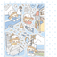 [DC214] NEW Danchoo 'Summer Walk' Sticker Pack (Single/Pack) -Danchoo_DC214S4 - Summer Beach Walk_korean_sticker_stationery