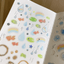 [DC215] NEW Danchoo 'Goldfish, Rainbow, and Raindrop' Kisscut Masking Tape -Danchoo__korean_sticker_stationery