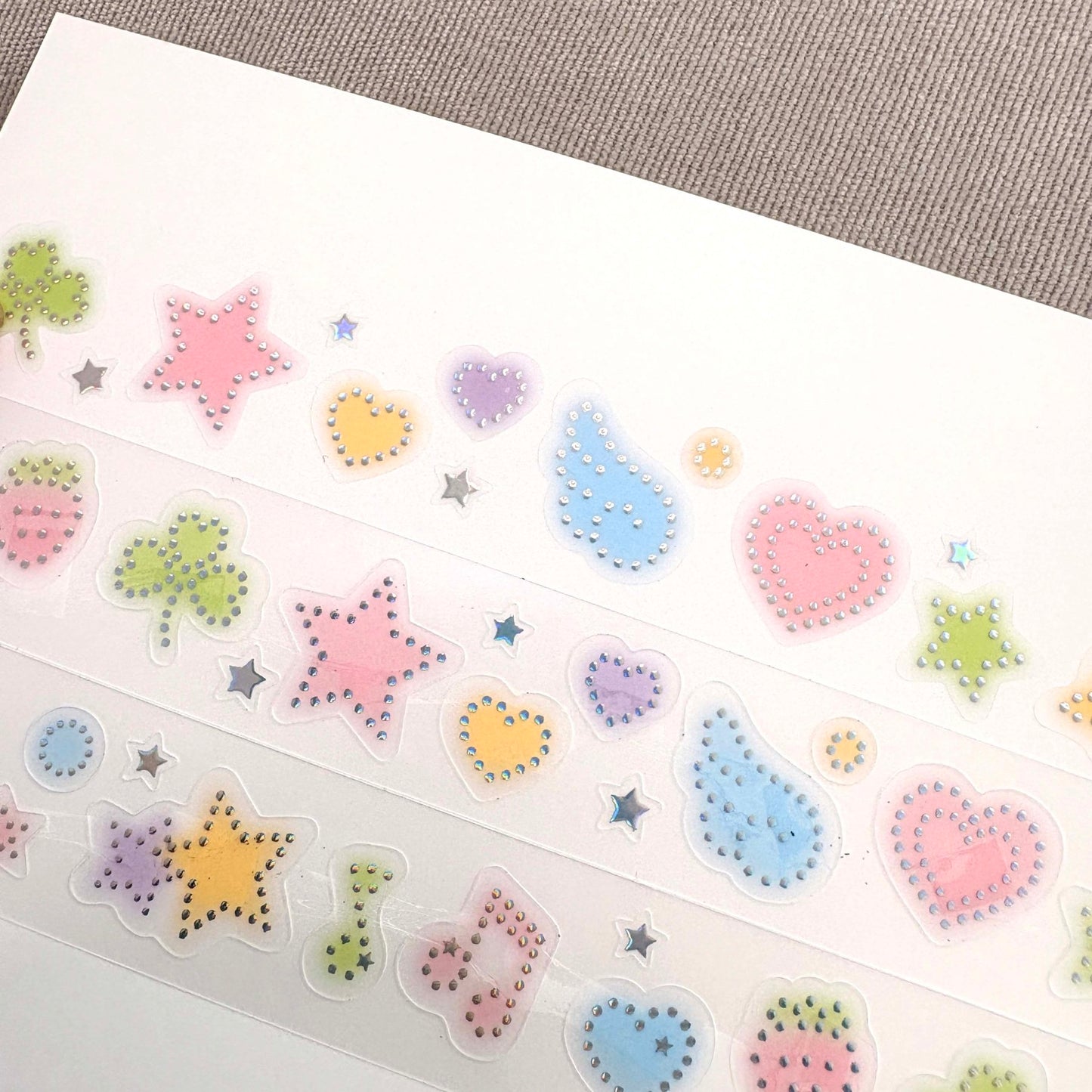 [DC216] NEW Danchoo 'Dot Dot Deco' Kisscut Masking Tape -Danchoo__korean_sticker_stationery