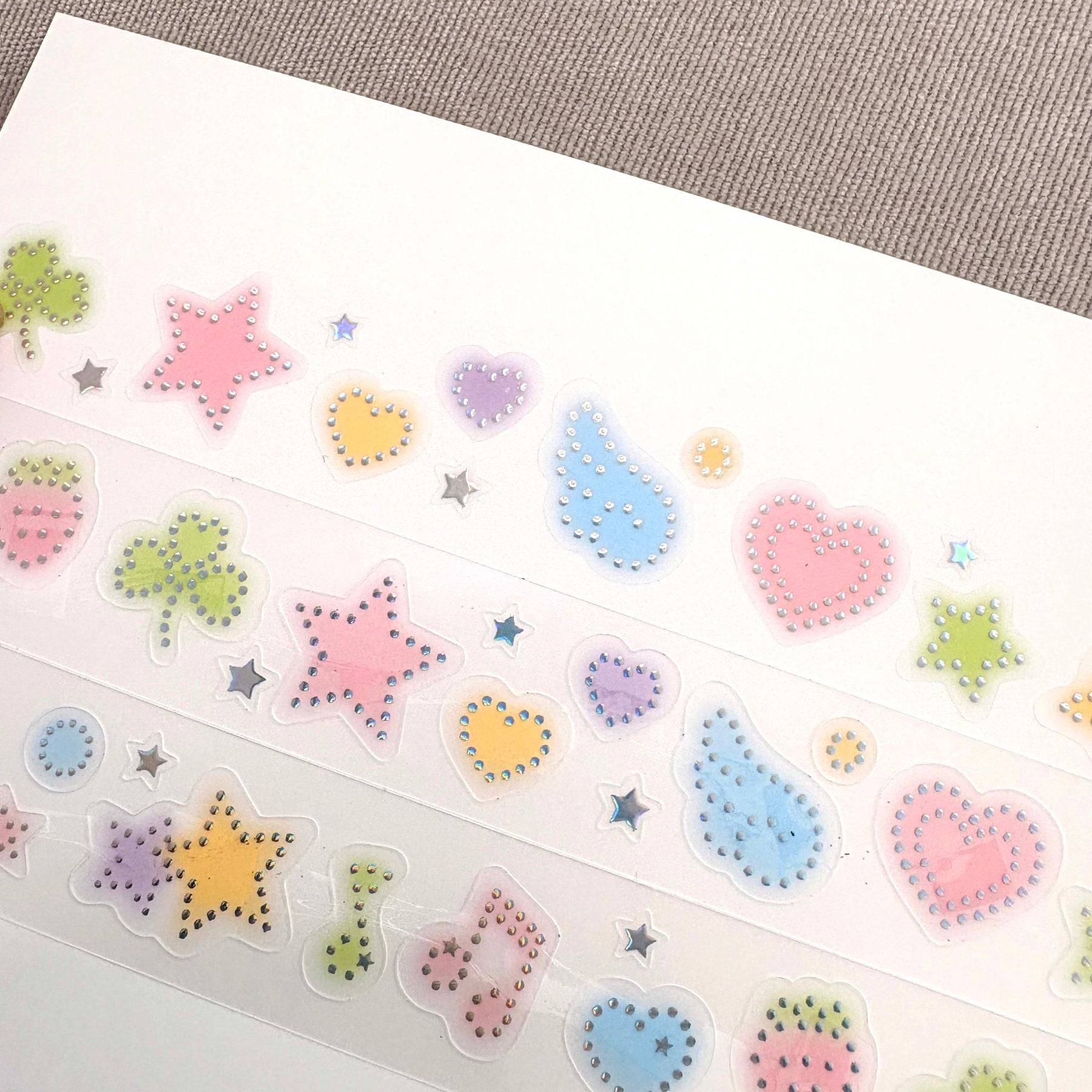 [DC216] NEW Danchoo 'Dot Dot Deco' Kisscut Masking Tape -Danchoo__korean_sticker_stationery