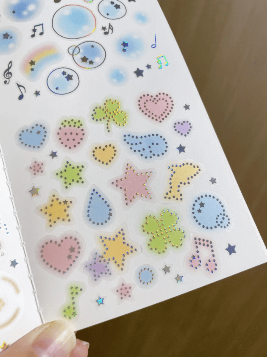 [DC216] NEW Danchoo 'Dot Dot Deco' Kisscut Masking Tape -Danchoo__korean_sticker_stationery