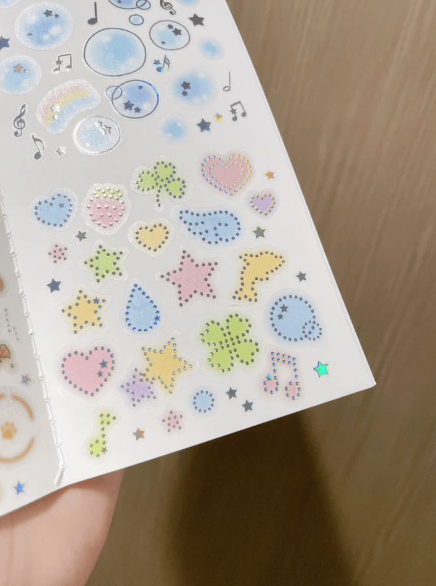 [DC216] NEW Danchoo 'Dot Dot Deco' Kisscut Masking Tape -Danchoo__korean_sticker_stationery