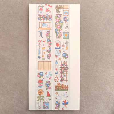 [DC217] NEW Danchoo 'Afternoon in the August' Kisscut Masking Tape -Danchoo__korean_sticker_stationery