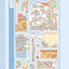 [DC221] NEW Danchoo 'August Morning Glory/Summer Morning Glory' Sticker Sheets (options) -Danchoo_DC221S1 - August Morning Glory_korean_sticker_stationery