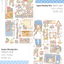 [DC221] NEW Danchoo 'August Morning Glory/Summer Morning Glory' Sticker Sheets (options) -Danchoo_DC221S1 - August Morning Glory_korean_sticker_stationery