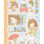 [DC223] NEW Danchoo 'Bubble Bubble Goldfish/Goldfish Mood' Sticker Sheets (options) -Danchoo_DC223S2- Goldfish Mood (Girl)_korean_sticker_stationery