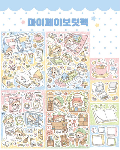 [DC226] NEW Danchoo 'My Favorite' Sticker Pack (Single/Pack) -Danchoo_DC226 - Pack_korean_sticker_stationery