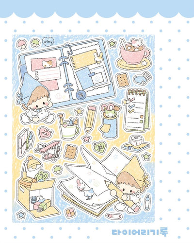 [DC226] NEW Danchoo 'My Favorite' Sticker Pack (Single/Pack) -Danchoo_DC226S1 - Diary_korean_sticker_stationery