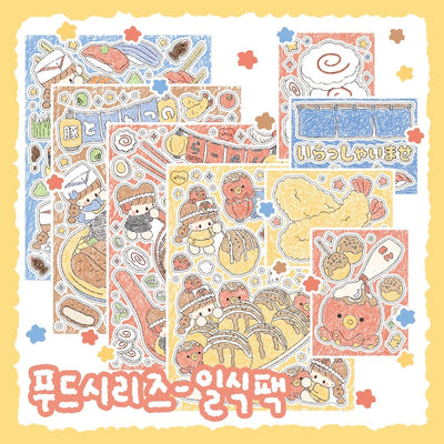 [DC29] Danchoo Japanese Food Sticker Pack (Pack/Singles) - Danchoo_DC29 - Pack_korean_sticker_stationery