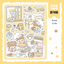 [DC64] Danchoo Coffee and Cafe Sticker Pack (Pack/Singles) - Danchoo_DC64S3 - Home Cafe_korean_sticker_stationery
