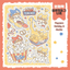 [DC72] Danchoo Movie Pack (Pack/Singles) - Danchoo_DC72S1 - Popcorn Hotdog and Nacho_korean_sticker_stationery