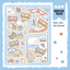 [DC77] Danchoo Summer Sticker Pack (Pack/Singles) - Danchoo_DC77S2 - Door into the Summer_korean_sticker_stationery
