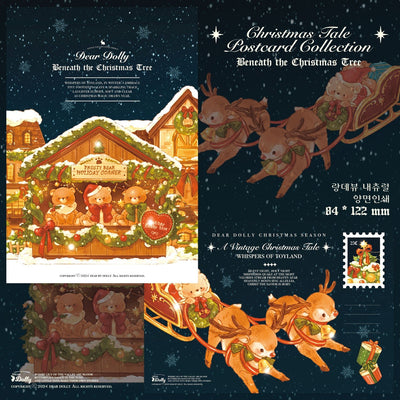 [DD25] Dear Dolly Christmas Tale Postcard Collection Set - Dear Dolly__korean_sticker_stationery