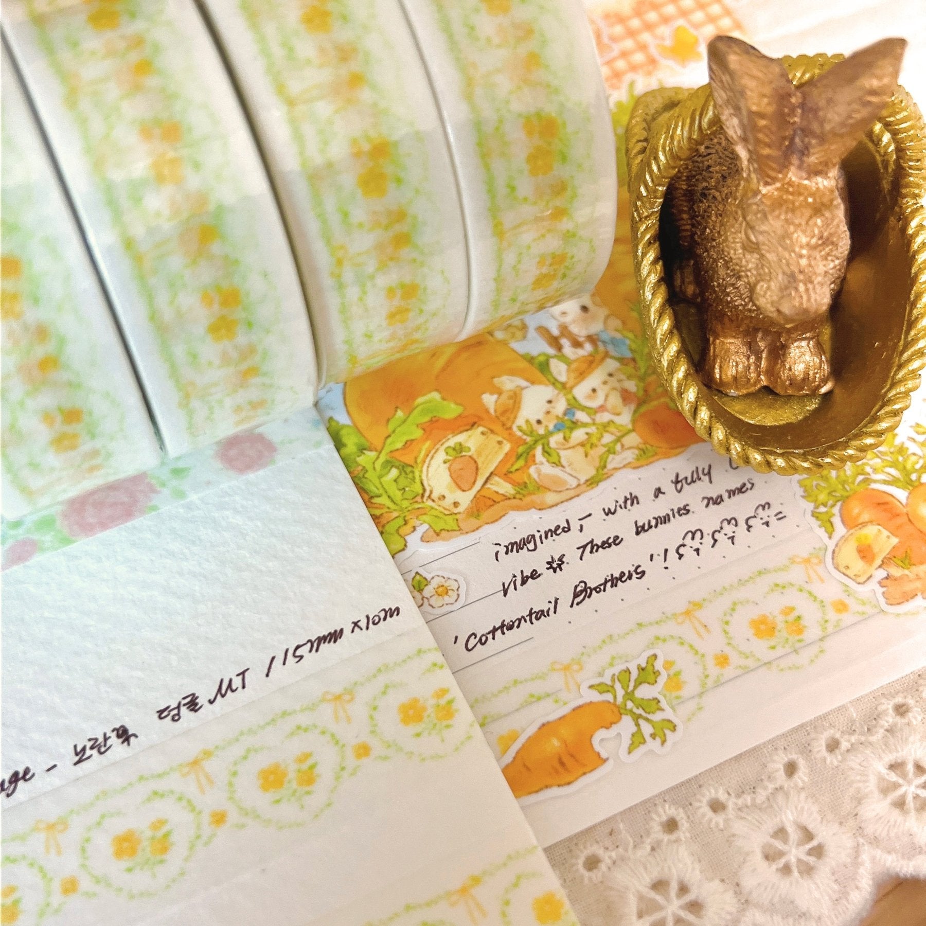 [DD34] Dear Dolly 'Whisper of the Spring' Sticker All - in - One Pack (Pack/Singles) - Dear Dolly_DD34S5 - Sweet Whisper of Spring Breeze_korean_sticker_stationery
