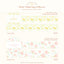 [DD34] Dear Dolly 'Whisper of the Spring' Sticker All - in - One Pack (Pack/Singles) - Dear Dolly_DD34S5 - Sweet Whisper of Spring Breeze_korean_sticker_stationery