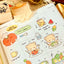 [DD45] Dear Dolly 'Healthy Summer Lunch Time' Sticker Sheet - Dear Dolly__korean_sticker_stationery
