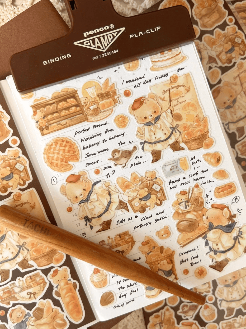 [DD53] Dear Dolly 'Harvest Season' Sticker Pack (Pack/Singles) - Dear Dolly_DD53S3 - The Taste of Winter Days_korean_sticker_stationery