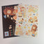 [DD60] Dear Dolly 'New Year Calendar Makers/ A Little Journey to Find Snowflake Flowers' Sticker Sheet - Dear Dolly_DD60S2 - A Little Journey to Find Snowflake Flowers (Glitter)_korean_sticker_stationery